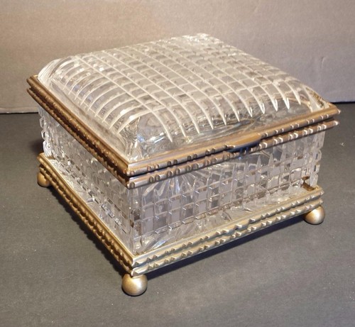 Crystal glass casket baccarat - glass,