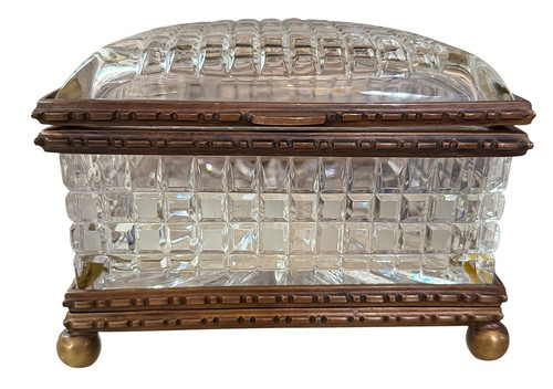 Baccarat cut crystal bronze - crystal,